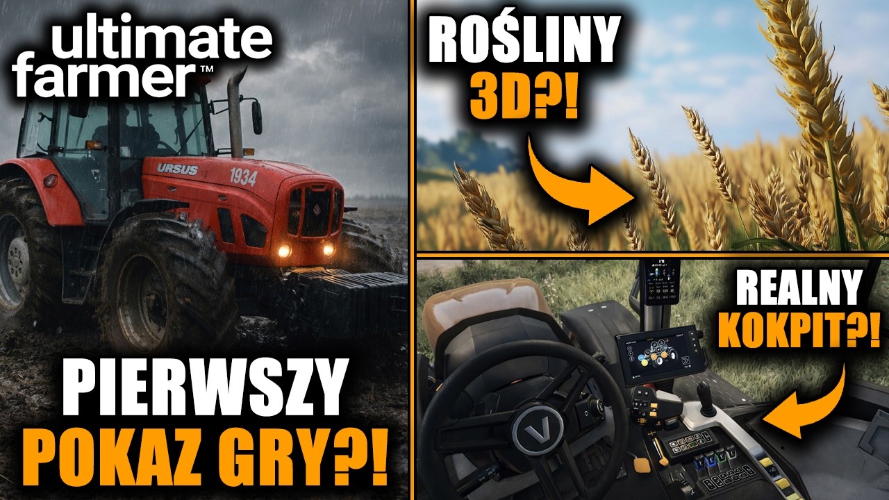 ULTIMATE FARMER: ROŚLINY 3D, REALNY PANEL STEROWANIA ORAZ PIERWSZY POKAZ GRY?!