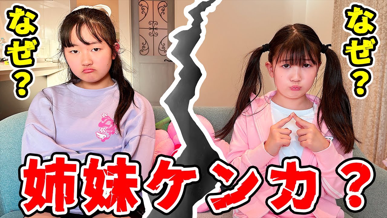 なぜ？なぜ？ ある日突然！仲良し姉妹が仲間割れになっちゃた！- はねまりチャンネル