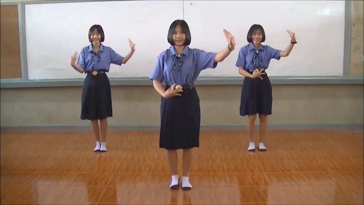 ท่าเต้นบ่าสโลว แสดงประกอบ เพลง อย่าจบแค่พบหน้า โรงเรียนลือคำหาญวารินชำราบ