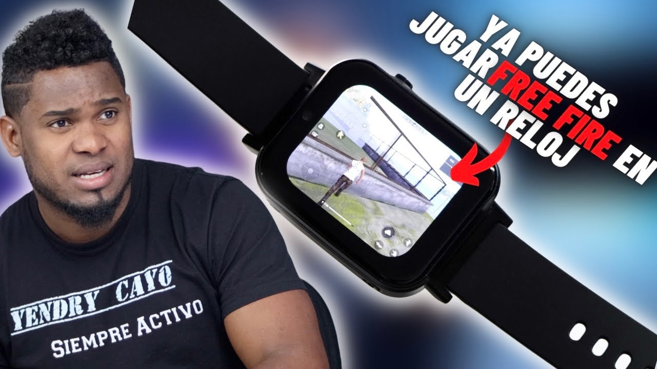 Ya Puedes Jugar Free Fire en un Reloj 😱😱! Este Reloj Bale ORO Y Baratooo