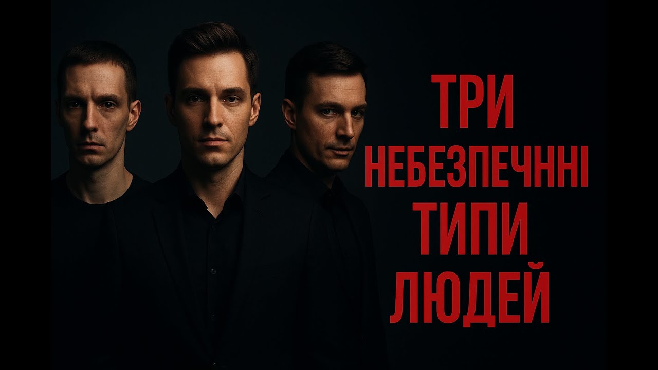 ТРИ НЕБЕЗПЕЧНІ ТИПИ ЛЮДЕЙ — ТЕМНА ТРІАДА