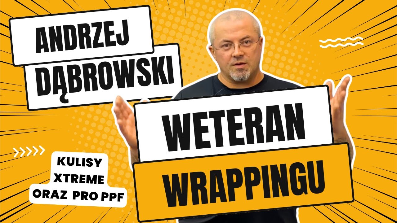 Weteran Car Wrappingu i Własna Marka PPF | Wywiad z Andrzejem Dąbrowskim | #ZawodowyAplikator
