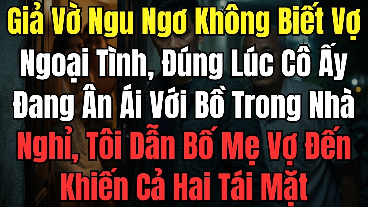 Giả Vờ Ngu Ngơ Không Biết Vợ Ngoại Tình, Đúng Lúc Cô Ấy Đang Ân Ái Với Bồ Trong Nhà Nghỉ, Tôi Dẫn Bố