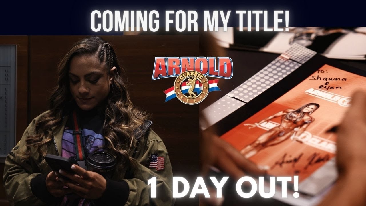 1 Day out! 😍 @ArnoldSportsFestival  Episode 4: DEFENDING MY TITLE: meeting & meet the fans! 🥰