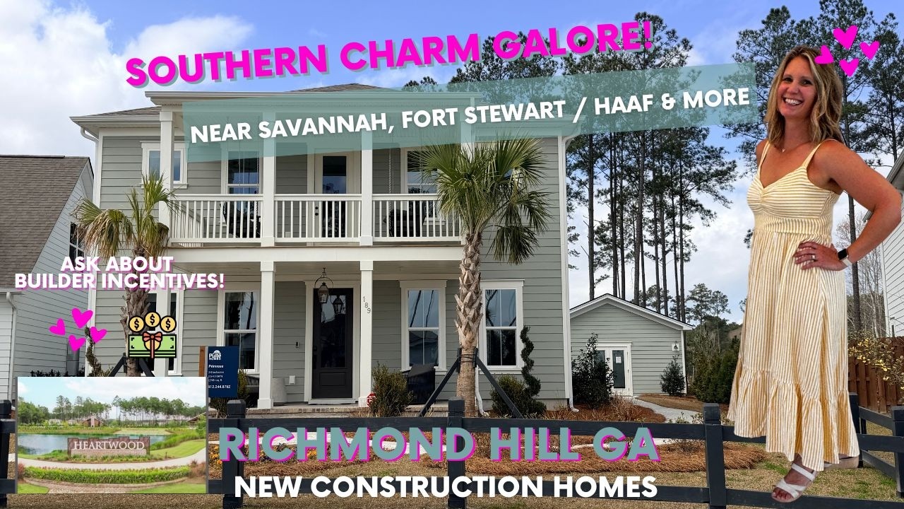 New Construction Near Savannah GA | Primrose Plan at Heartwood Tour