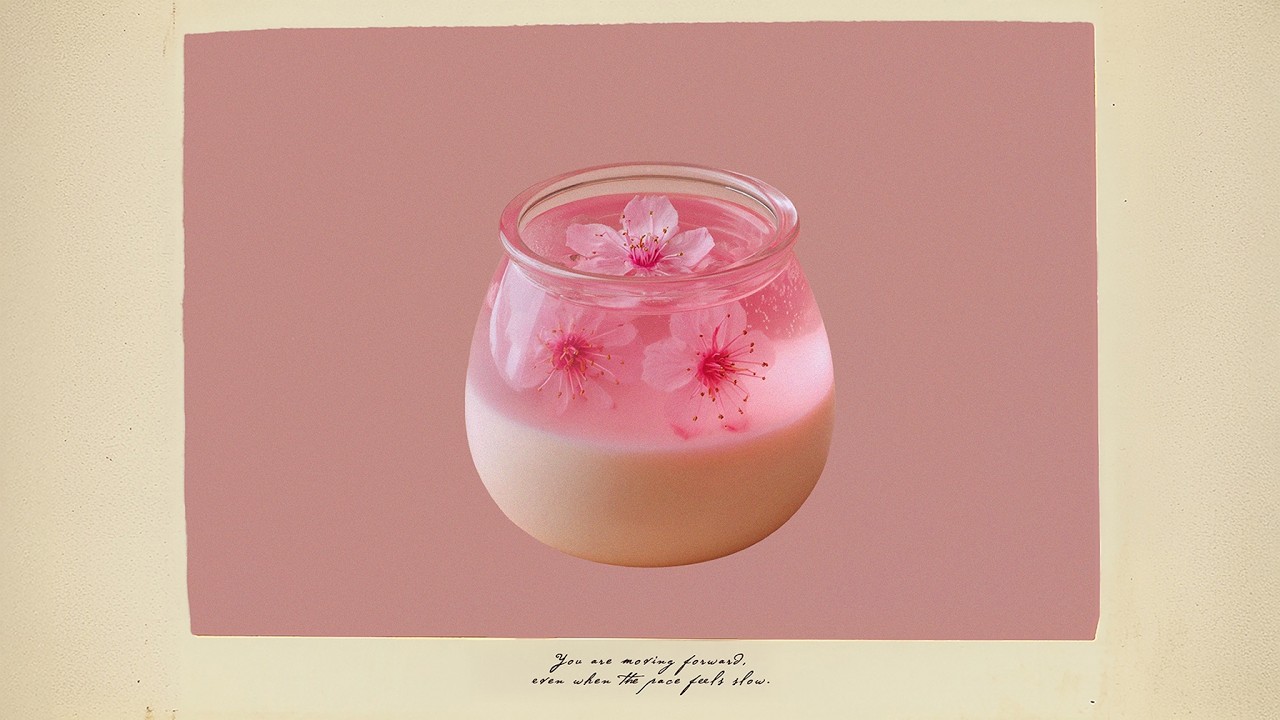 Sakura Pudding.