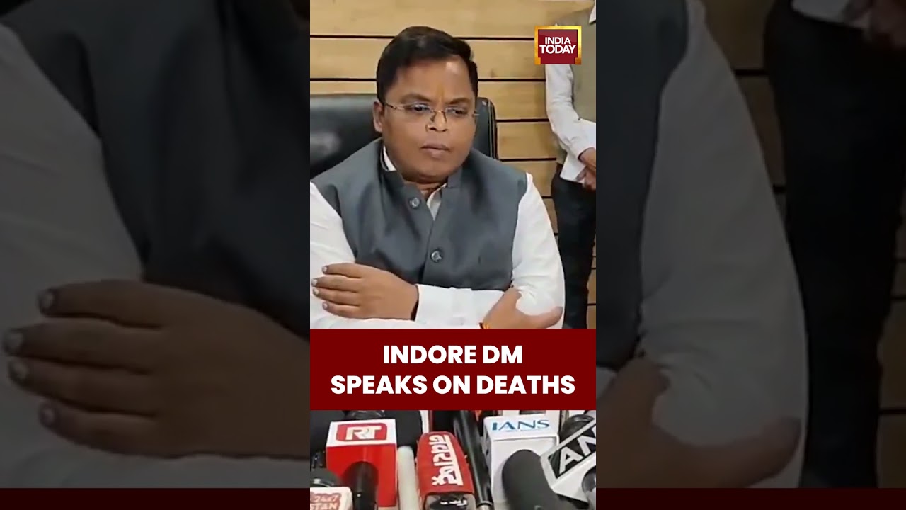 What Indore DM Said On Deaths? | Indore Tragedy | Contaminated Water #indorenews #watercrisis #mp