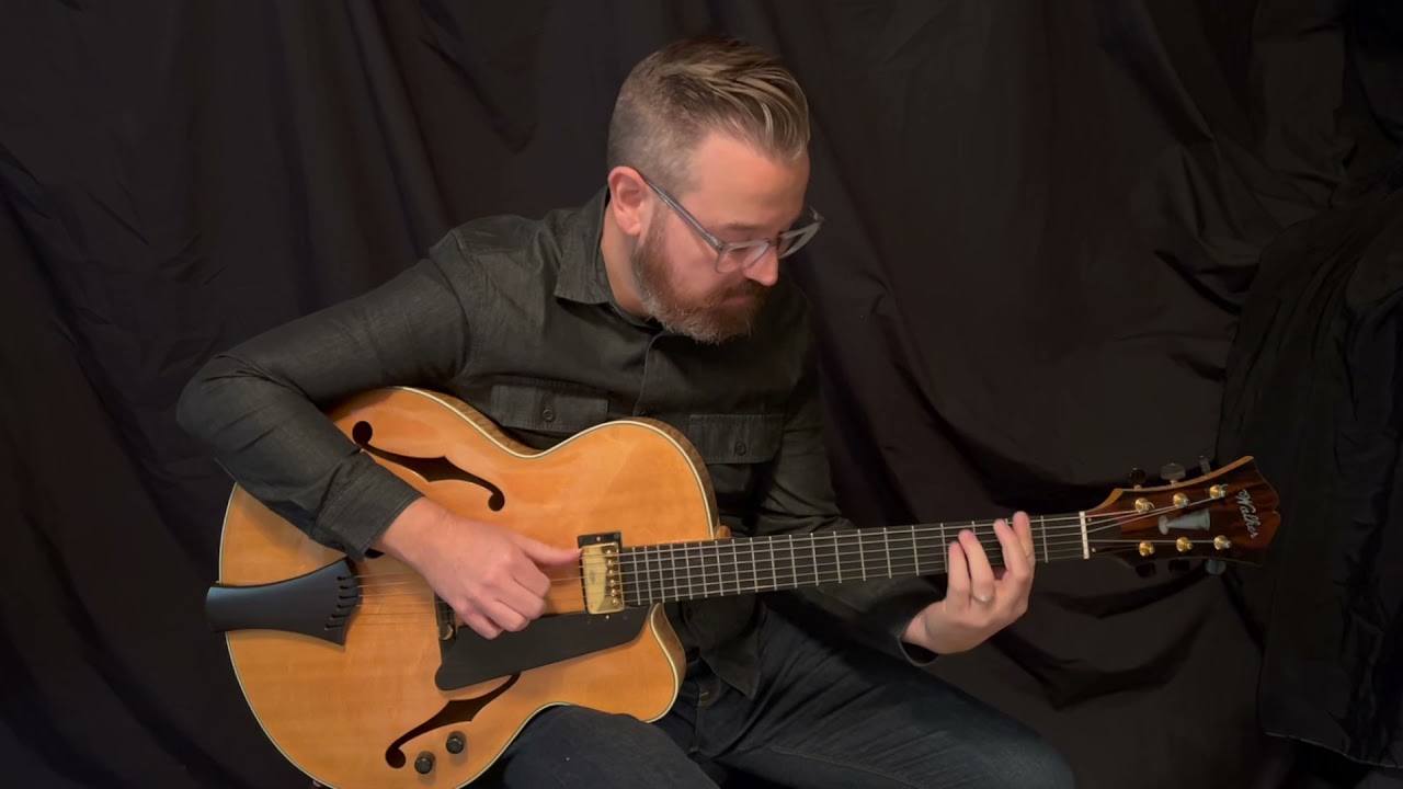 Kim Walker Archtop Guitar (2005) at Guitar Gallery