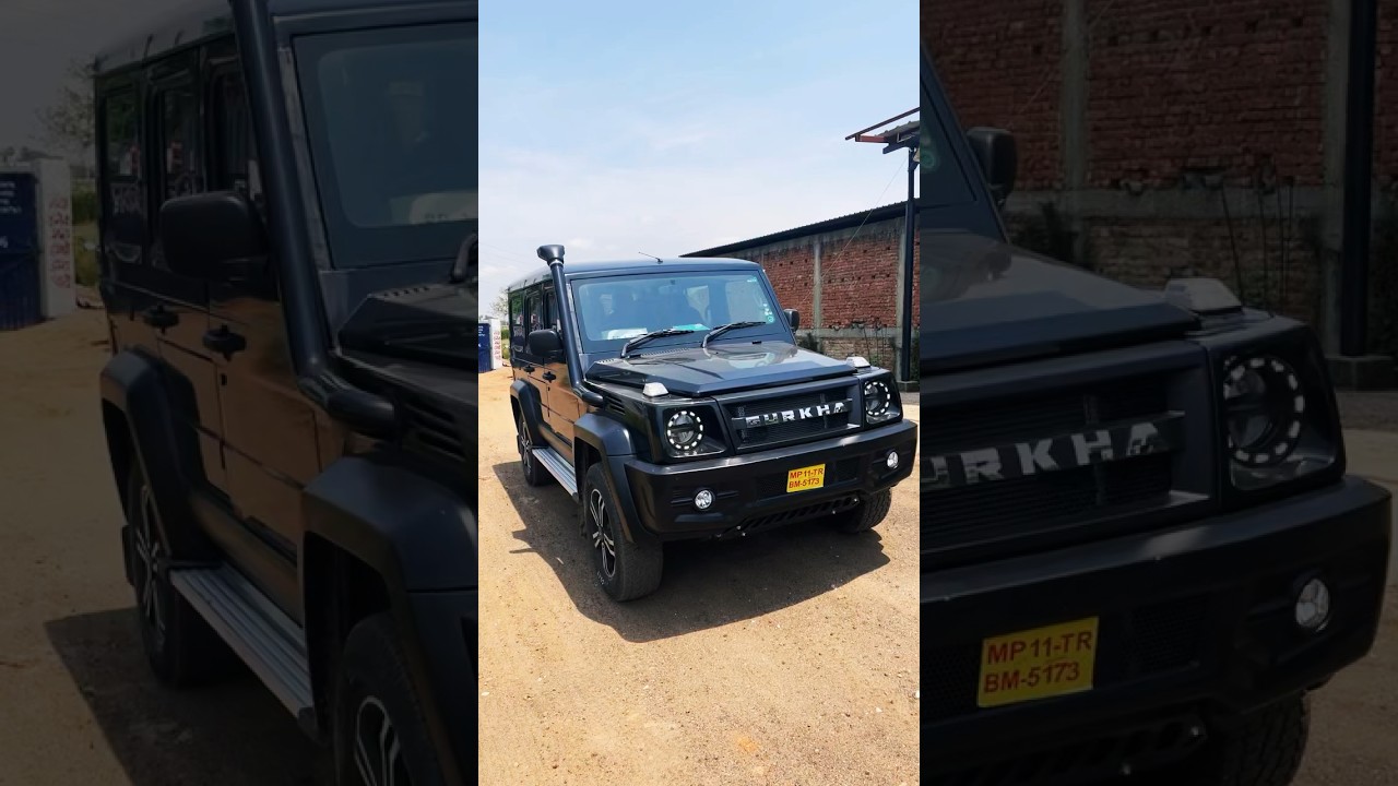 Force Gurkha 5 Door up close 🦍  #shorts #viral #trending #short #youtubeshorts #ytshorts #offroad