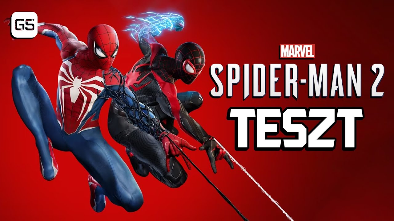 A legjobb Pókember FILM ez a JÁTÉK 🕷️ Marvel's Spider-Man 2 teszt 🎮 GS
