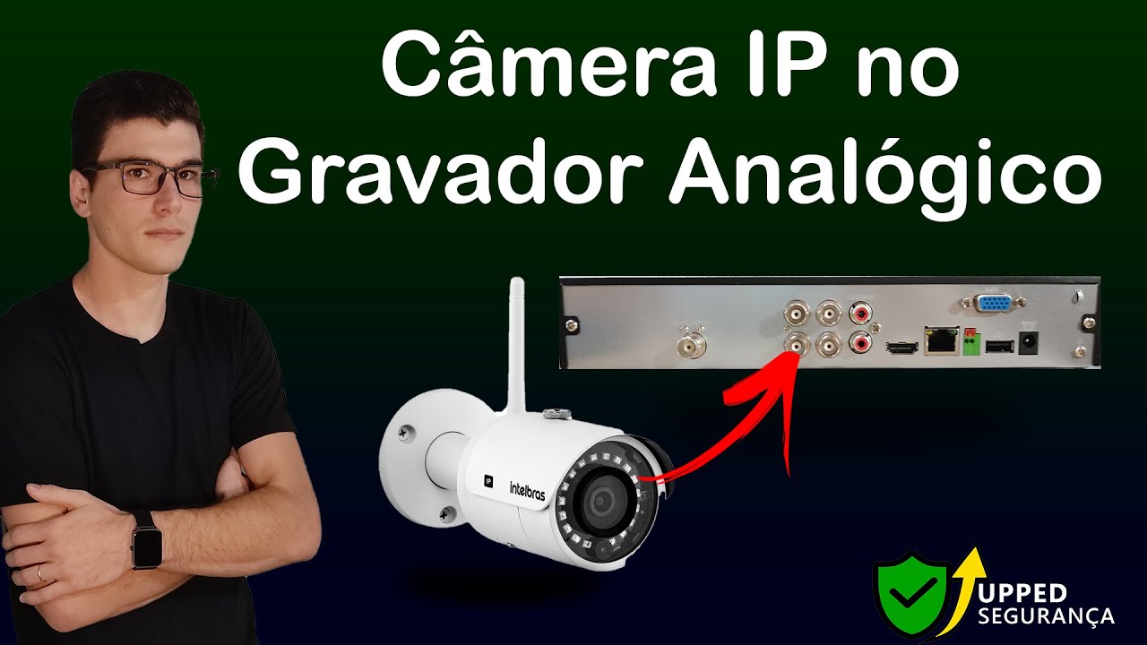 Como Adicionar Câmera IP Ao Gravador Analogico