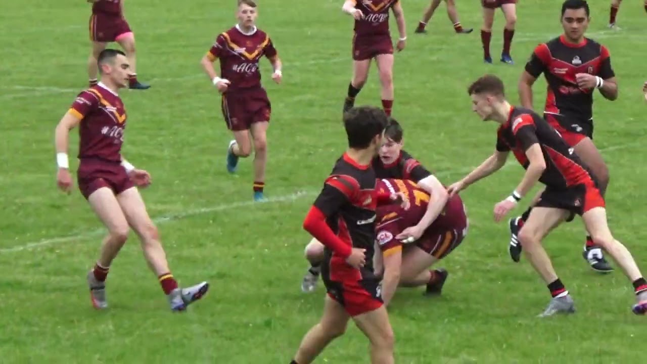 Dewsbury Moor U18s vs Thatto Heath Semi Final 050622