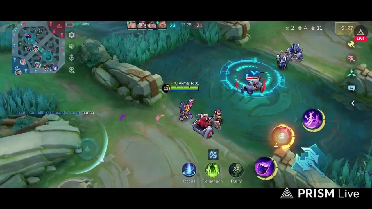 Mobile Legend Bang Bang - Live Stream #222 : Berjuang di Mythical Glory untuk ke Immortal (Malaysia)