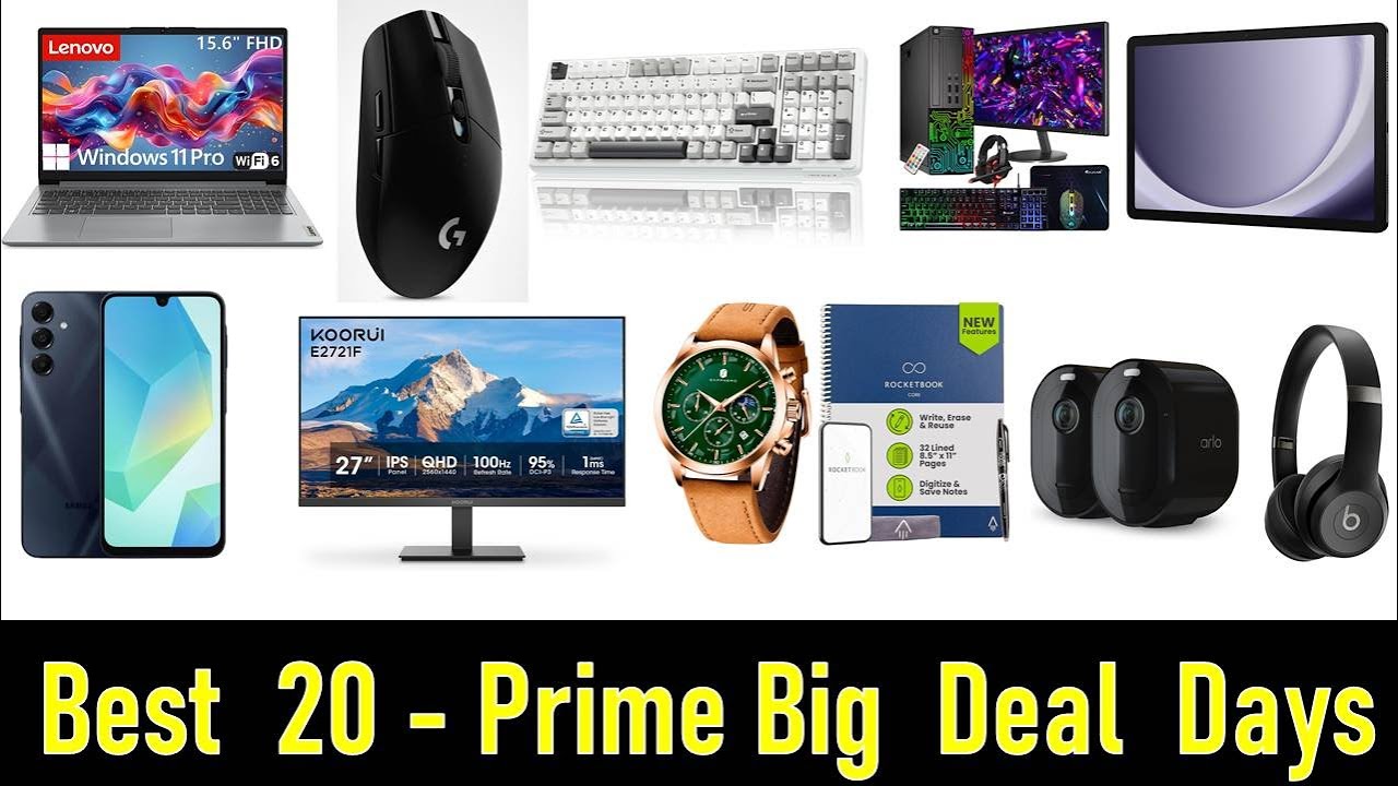 The 20  Prime Big Deal Days 2025 &mdash; Today&rsquo;s Best Price