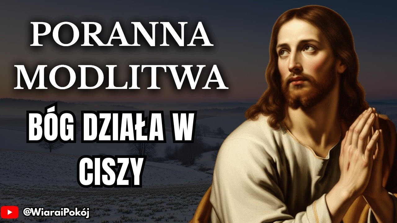 ♦️ MODLITWA PORANNA – PROŚBA DO BOGA O OCHRONĘ I MĄDROŚĆ