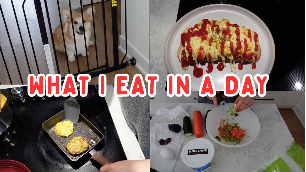 What me and my 1 year old eat in a day!