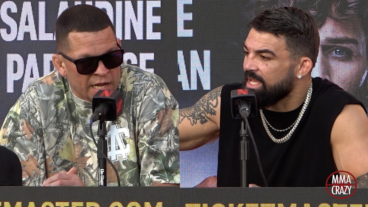 Nate Diaz vs. Mike Perry Press Conference Highlights for MVP MMA