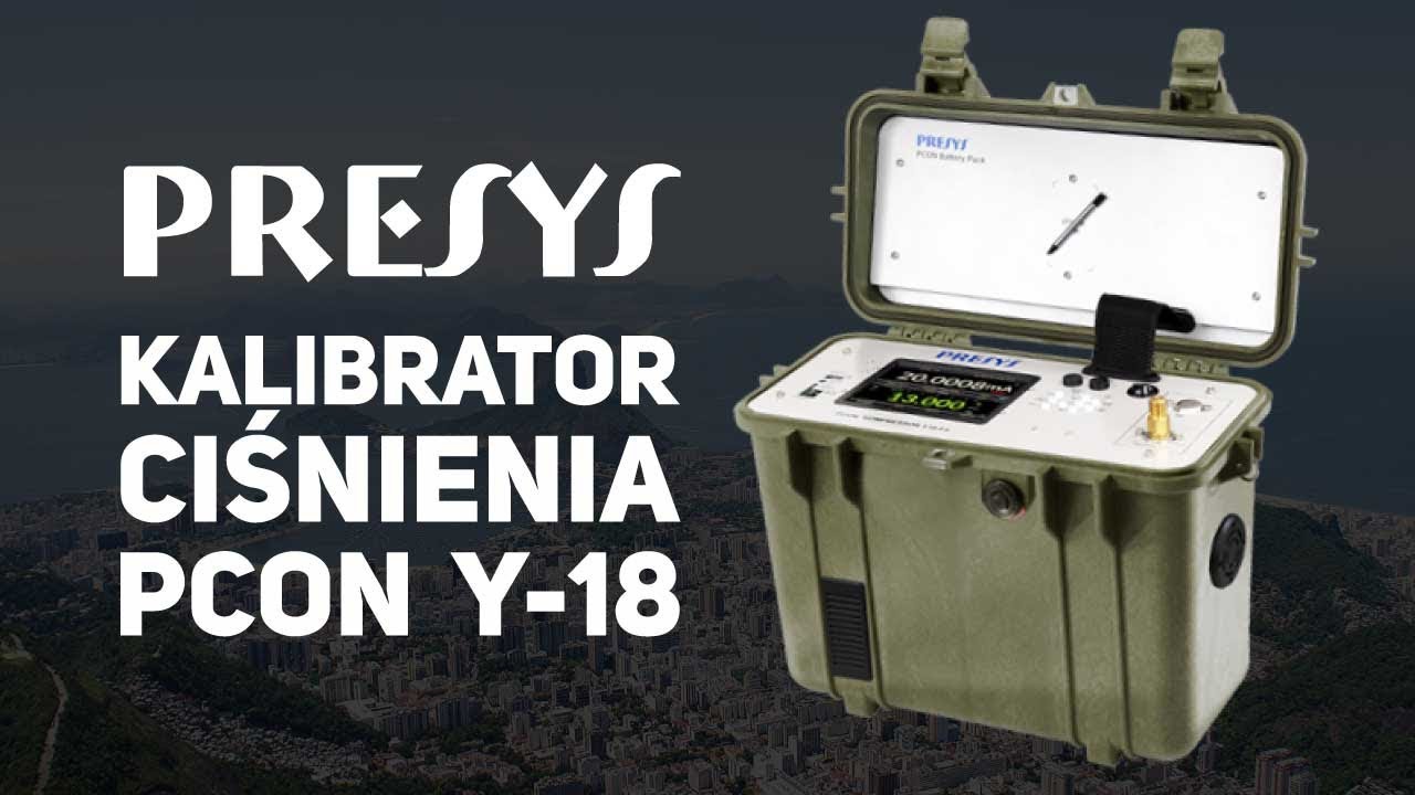 Presys PCON Kompressor Y18 Przenośny kalibrator i kontroler ciśnienia