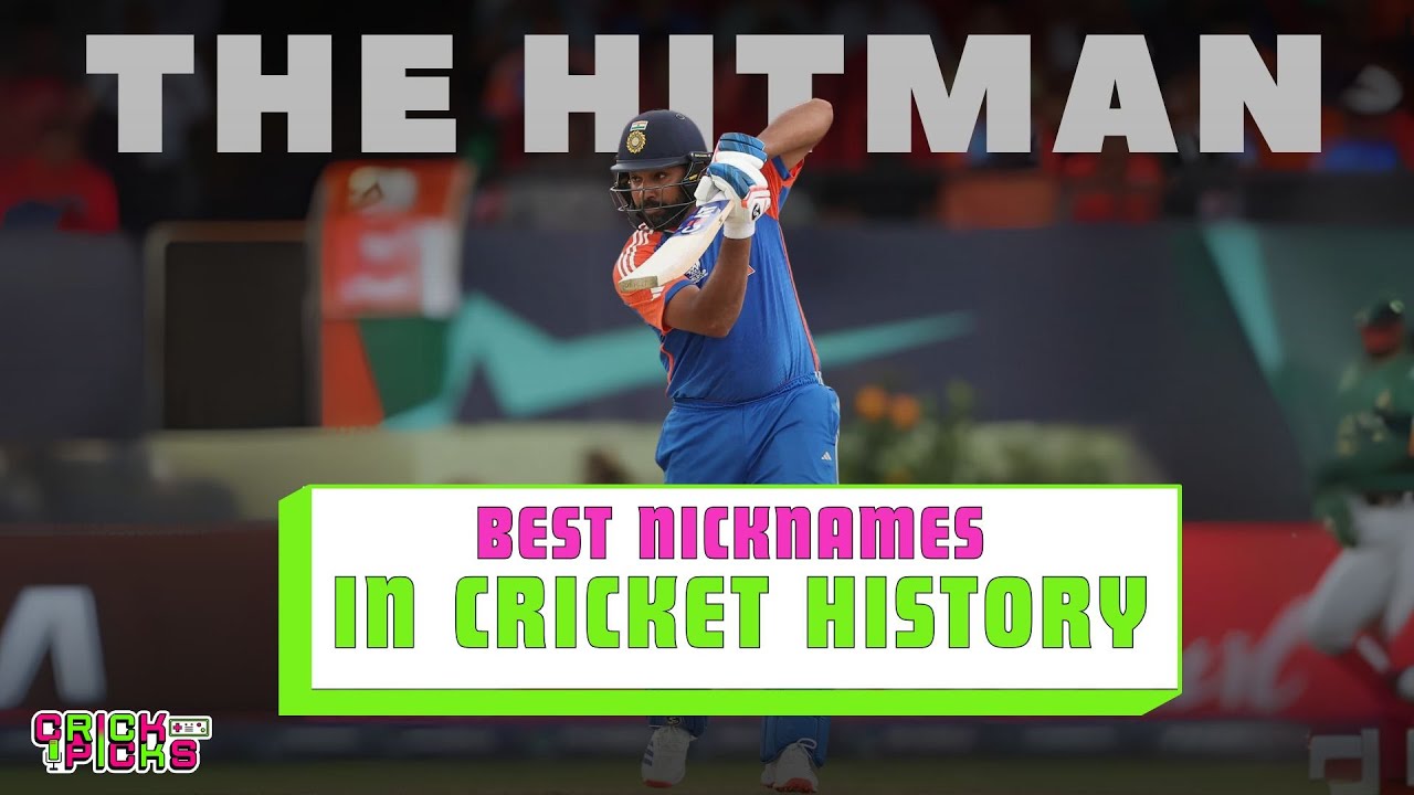 Best Nicknames in Cricket History | Crickpicks Ep 72 #cricket