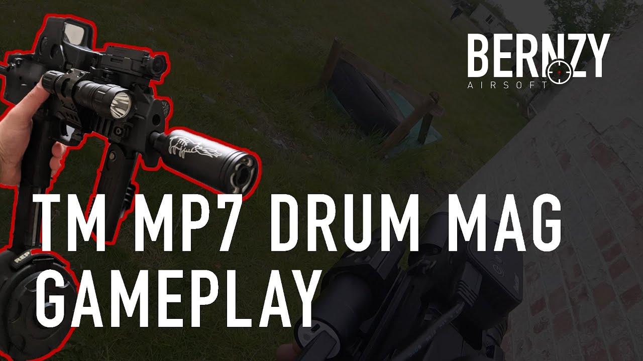 Tokyo Marui MP7A1 GBB DRUM MAG - South Coast CQB Gameplay