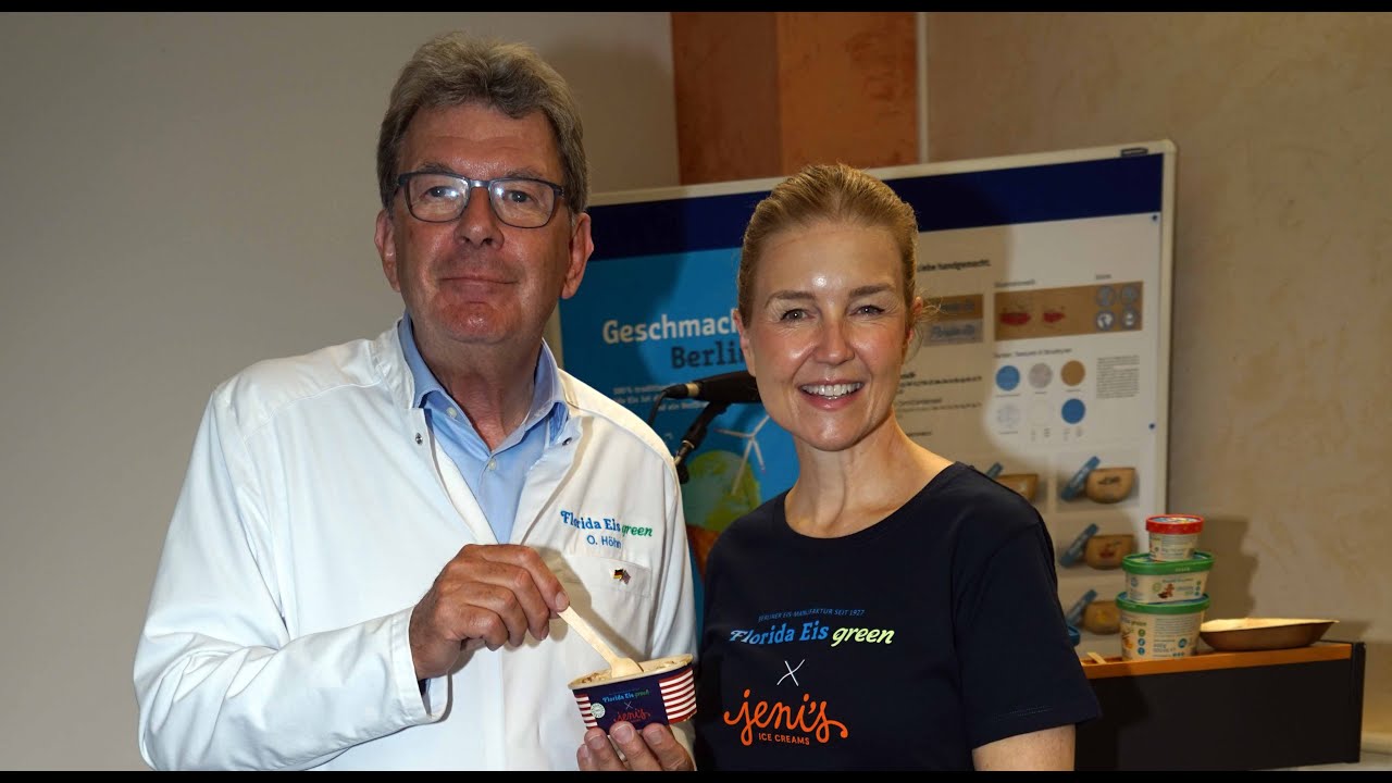 Florida Eis green und Jeni&acute;s Ice Creams kreieren neue Eissorte zum Independence Day