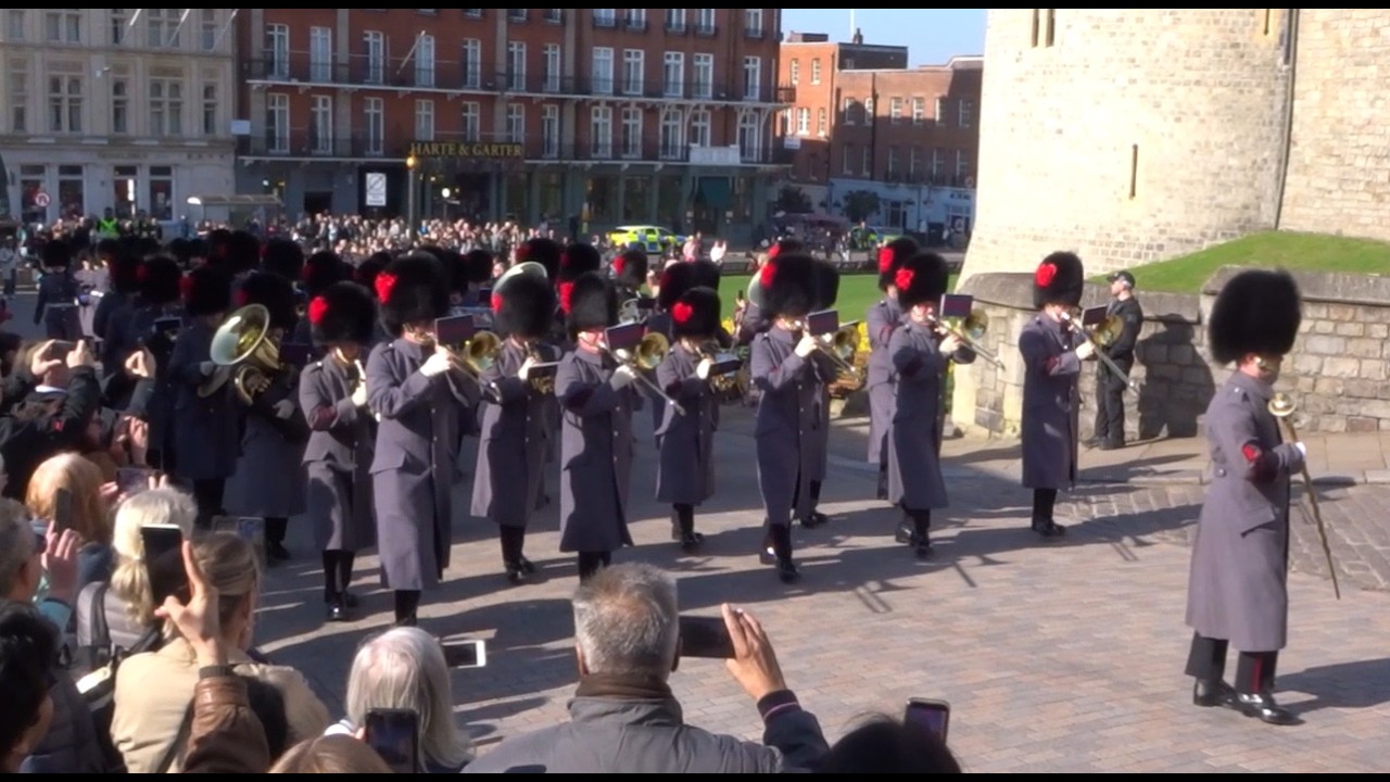 Changing the Guard at Windsor Castle -  Thursday the 5th of March 2026