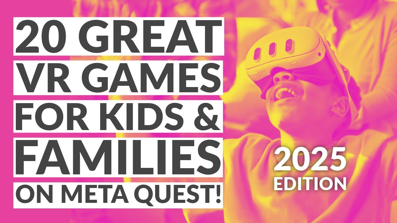 20 отличных VR-игр для детей и семей на Meta Quest!