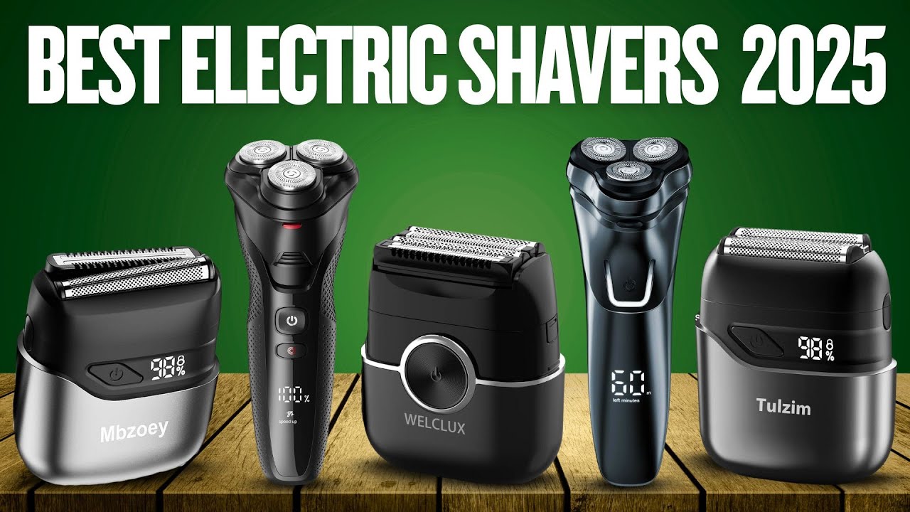 🤖 5 Best Men's Electric Shavers &ndash; Skin Comfort, Fast Charge & Waterproof (2025 Guide)