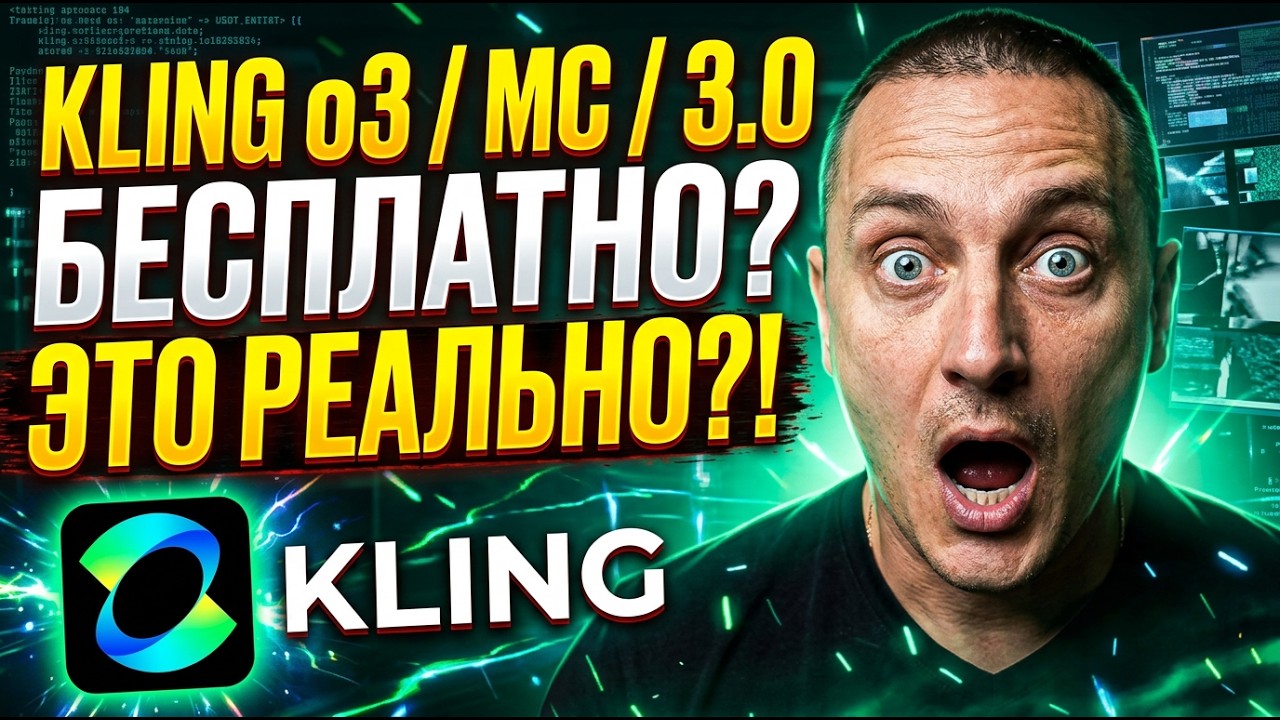 КАК ИСПОЛЬЗОВАТЬ Kling Motion Control | Kling o3 | Kling 3 | БЕСПЛАТНО