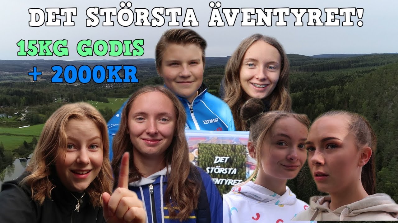 Det Största Äventyret | Vinnaren får 15 kg godis + 2000kr
