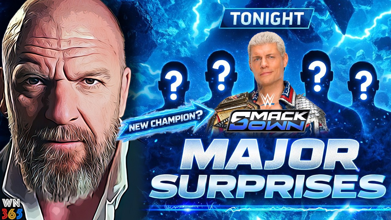 5 WWE SmackDown MAJOR SURPRISES TONIGHT!