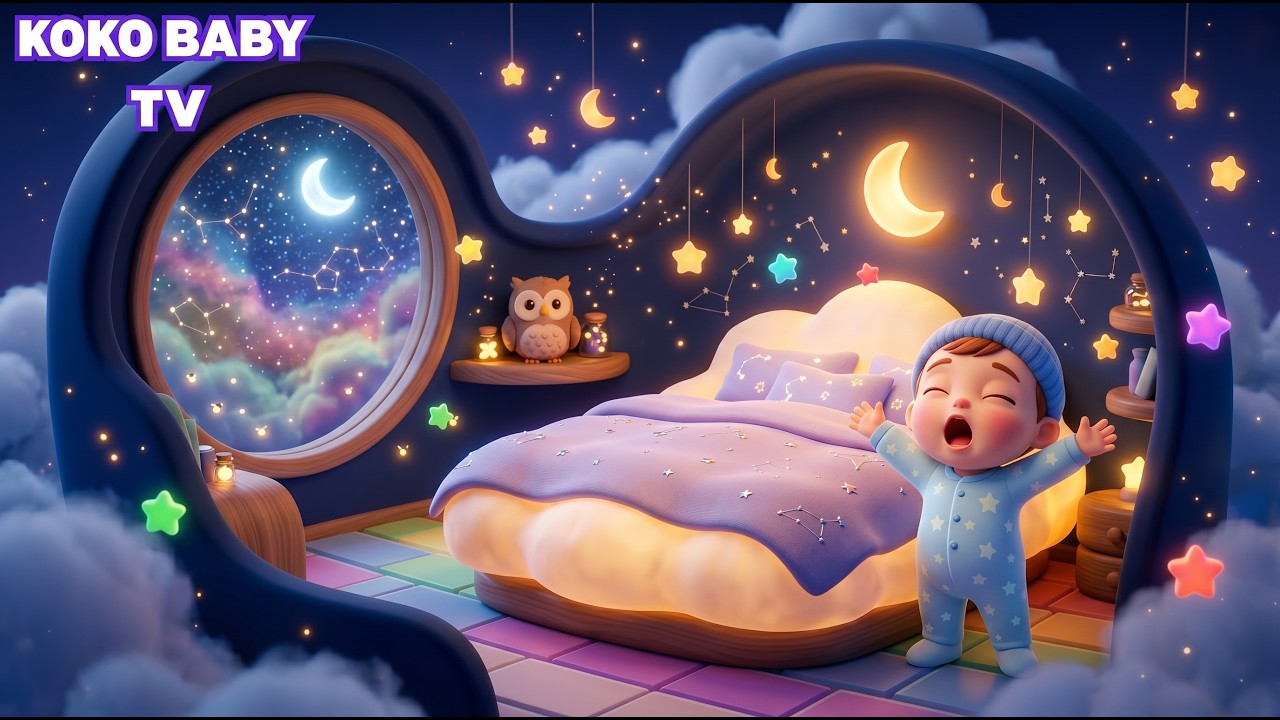 Shhh... Go To Sleep 😴🌙 | KOKO Baby Lullaby | Bedtime Songs for Babies & Toddlers | KOKO Baby TV