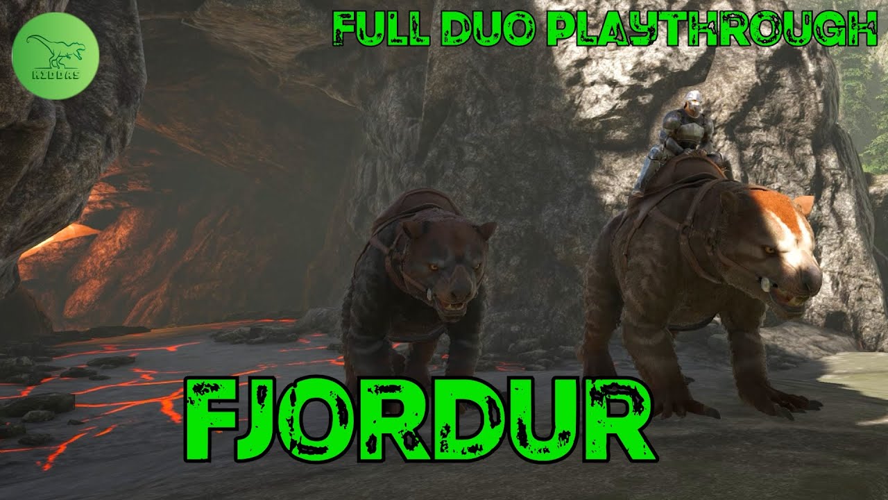 ARK Fjordur | Can We Complete This Cave?! - Duos [E5]