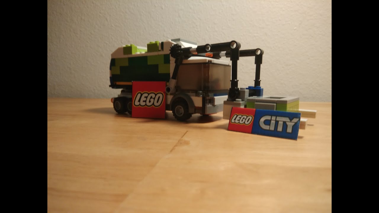 Custom LEGO City 60118 Garbage Truck| Full MOC Tour! SUBSCRIBE NOW!