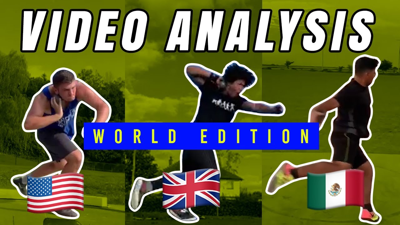 VIDEO ANALYSIS - Spin Shot Put, Glide, Discus Technical Analysis (Worldwide edition)
