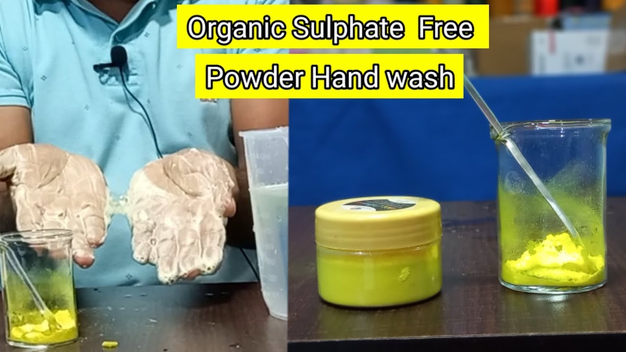 Powder Hand wash Organic Sulphate Free @householdproduct02