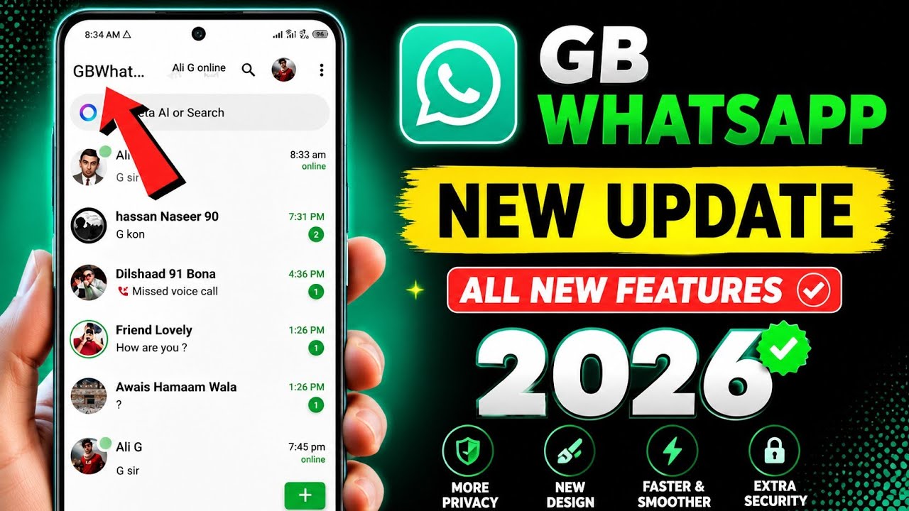 GB Whatsapp New Update 2026 || GB Whatsapp New Version 2026 || How to Download GB Whatsapp 2026