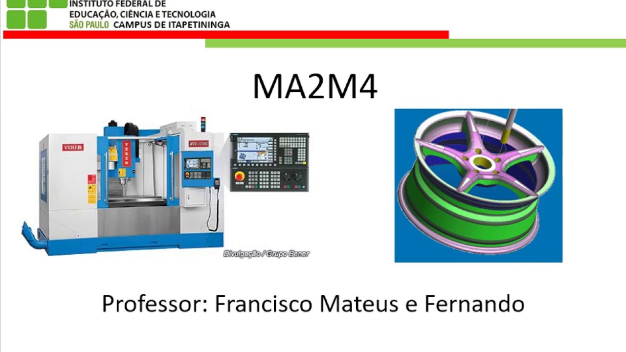 IFSP - ITP - Comando Repeat Centro de Usinagem Siemens 828D