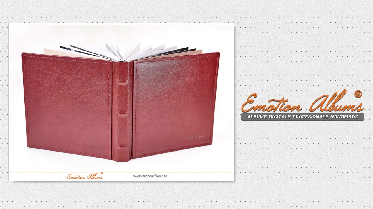 Photobook din piele naturala | Emotion Albums