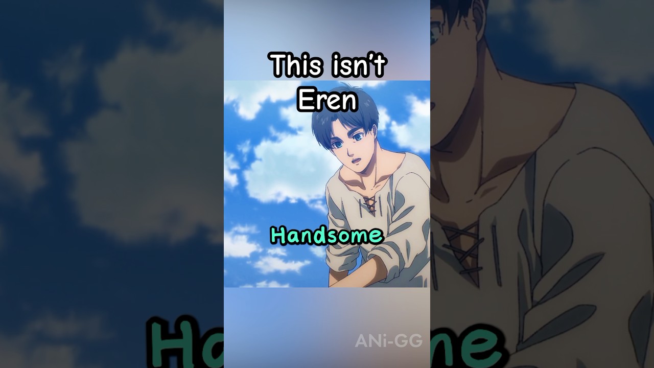 Eren looks totally Diffrent here, Why? #attackontitan #eren #shingekinokyojin #shorts