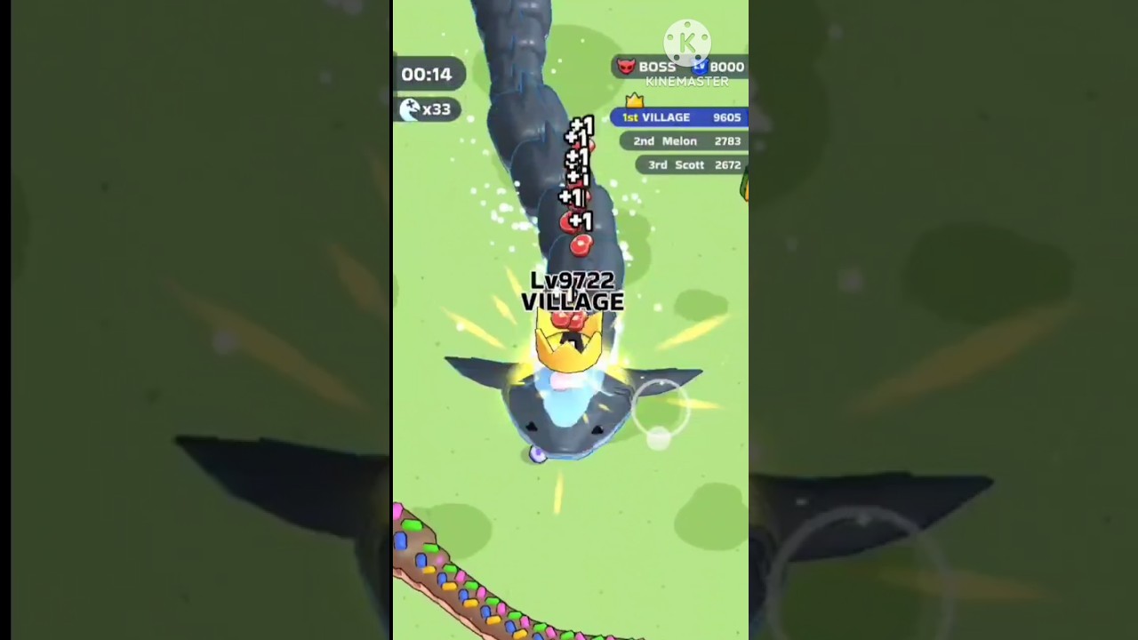 snake clash.io-big snake clash gameplay snake clash gameplay 
