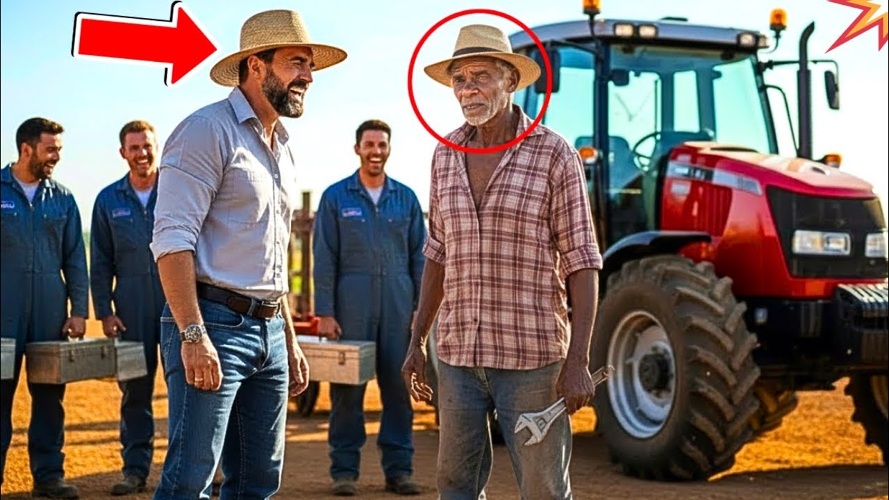 15 MECHANICS gave up on FIXING the FARMER'S IMPORTED TRACTOR... but the OLD MAN did the IMPOSSIBLE.
