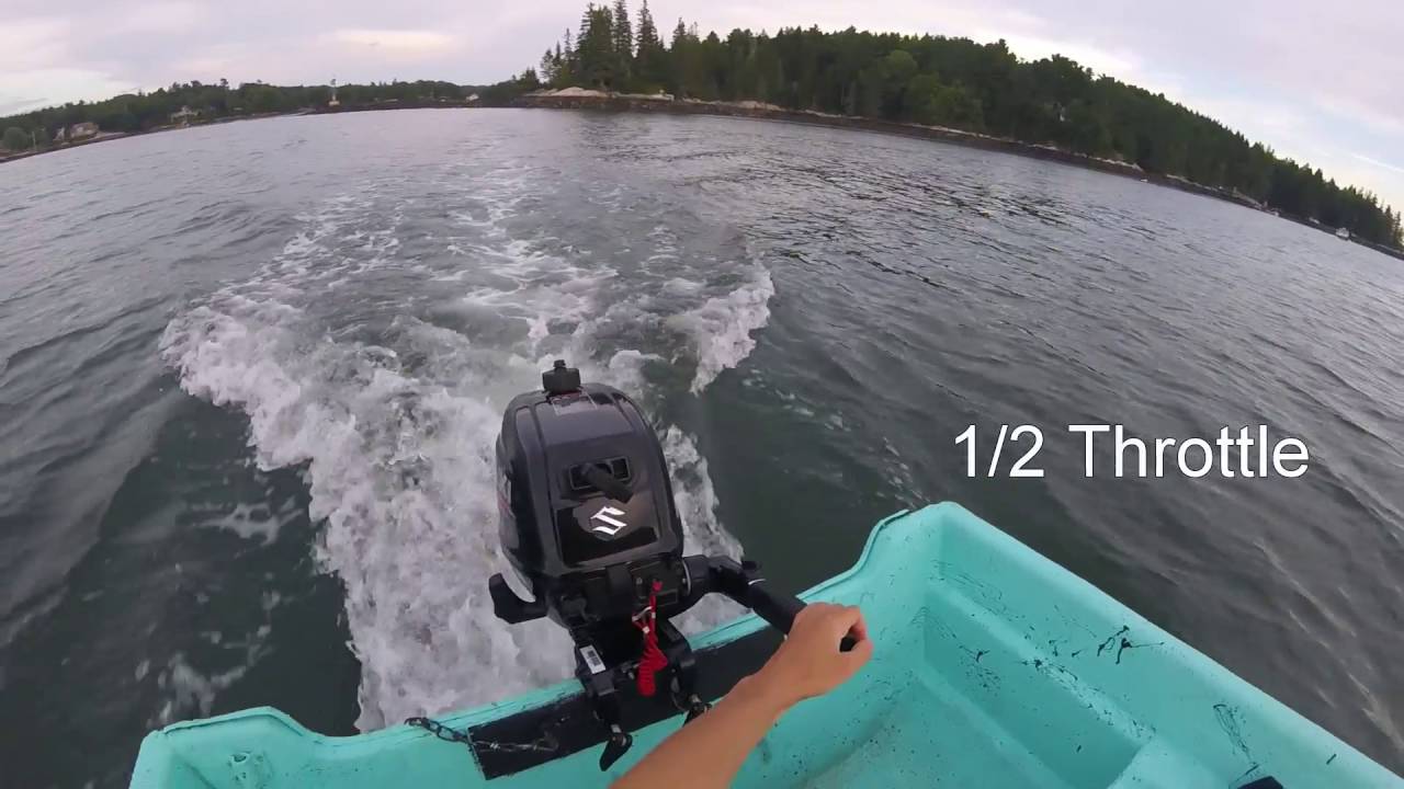 2016 Suzuki 6hp Four Stroke Outboard