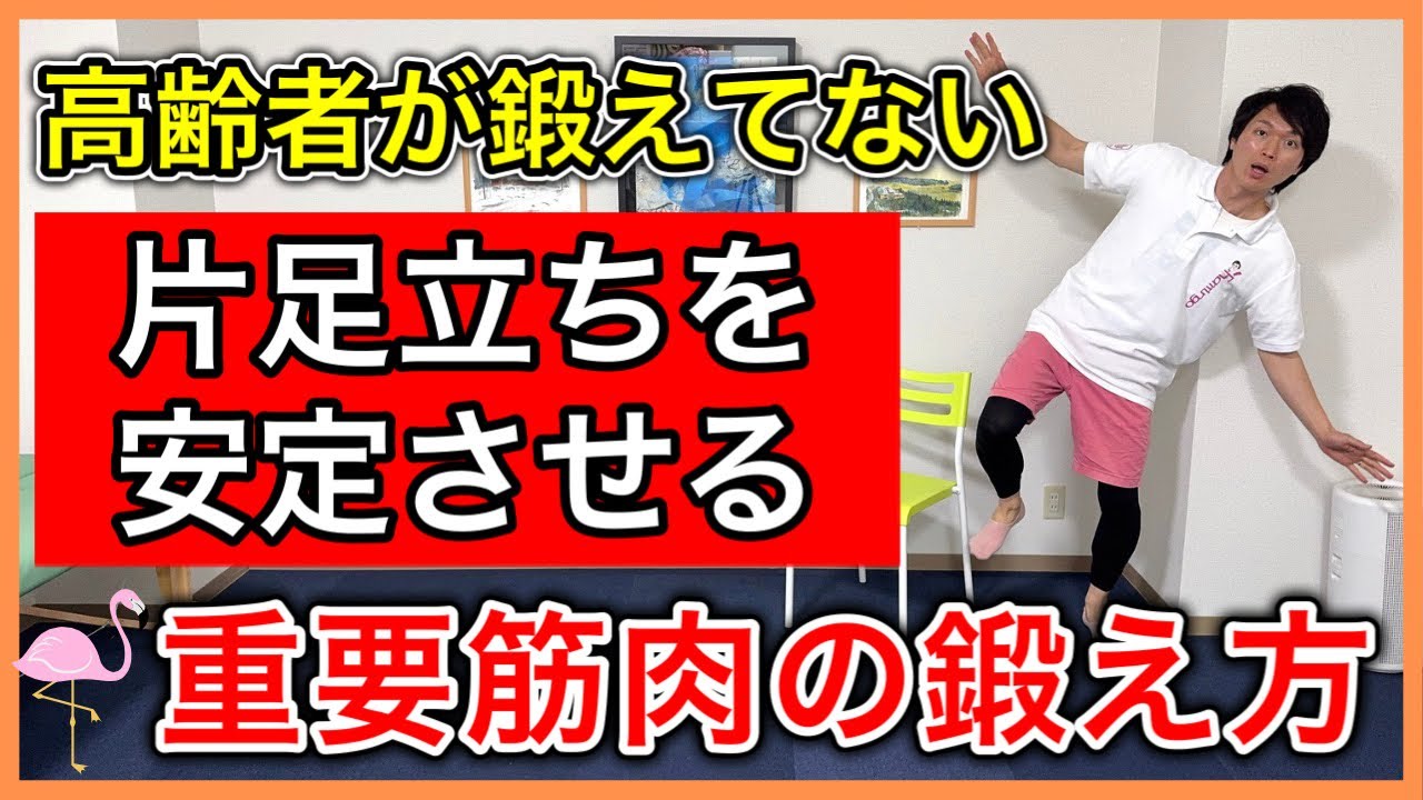 【バランスに最重要】片足立ちが急に出来なくなる原因の説明と何歳からでも片足立ちが安定するバランスアップに欠かせない筋肉の鍛え方