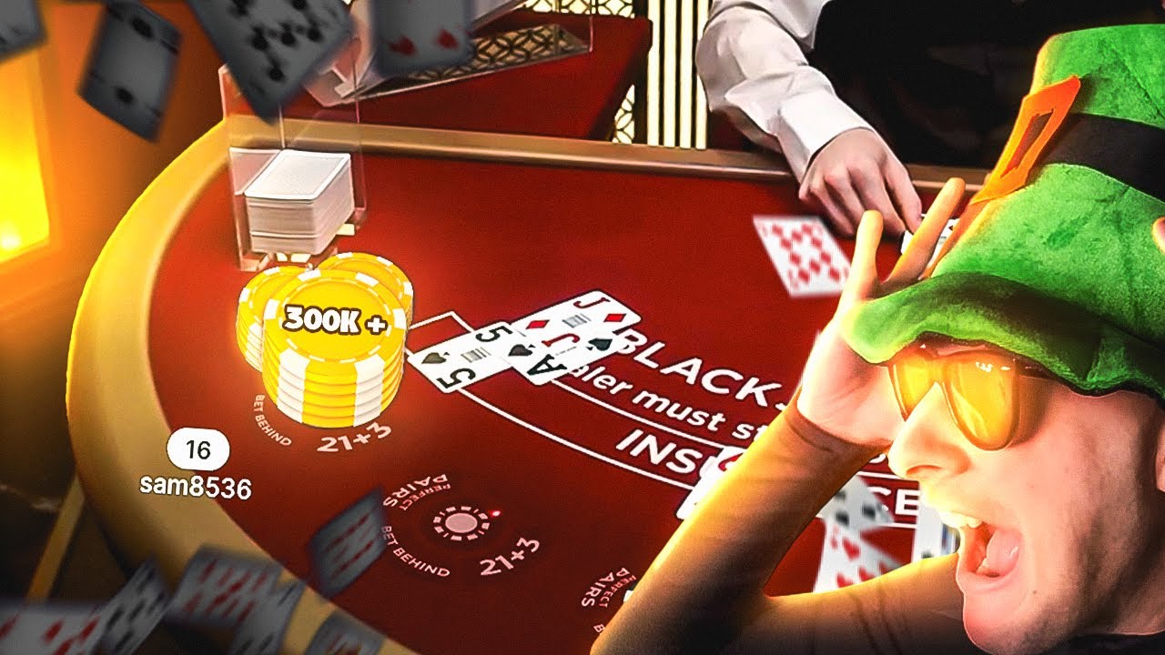 Une MAIN À 300K € AU BLACKJACK ! 🤯
