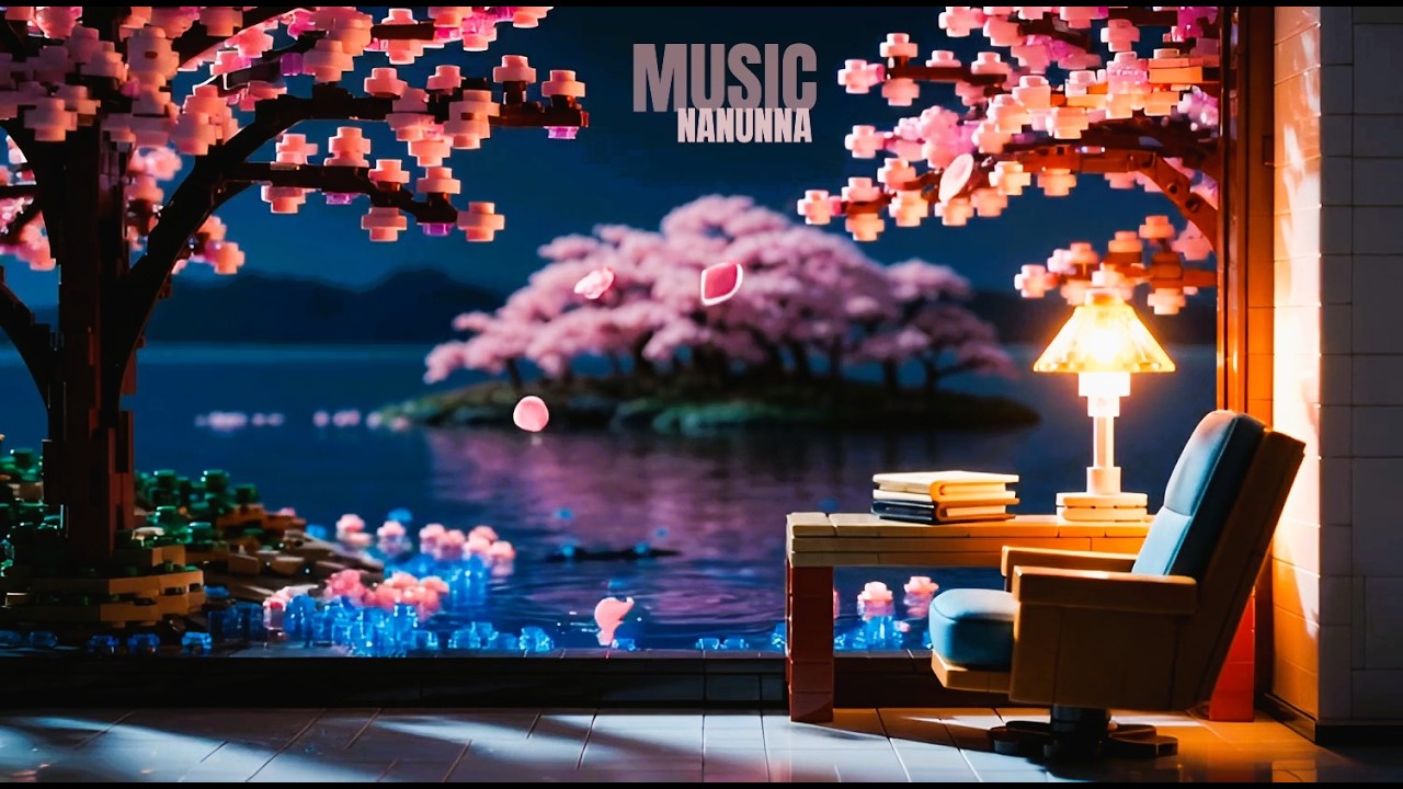 Cherry Blossom Lofi | Soft Pop Playlist for Evening Vibes 🌸 고요한 봄밤을 위한 부드러운 팝
