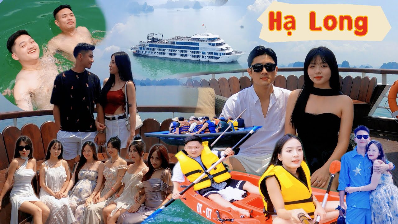 Vlog #28 | Gãy TV Du Lịch Hạ Long 2024 I TRẢI NGHIỆM DU THUYỀN AMBASSADOR 5 SAO VÀ CHÈO THUYỀN KAYAK