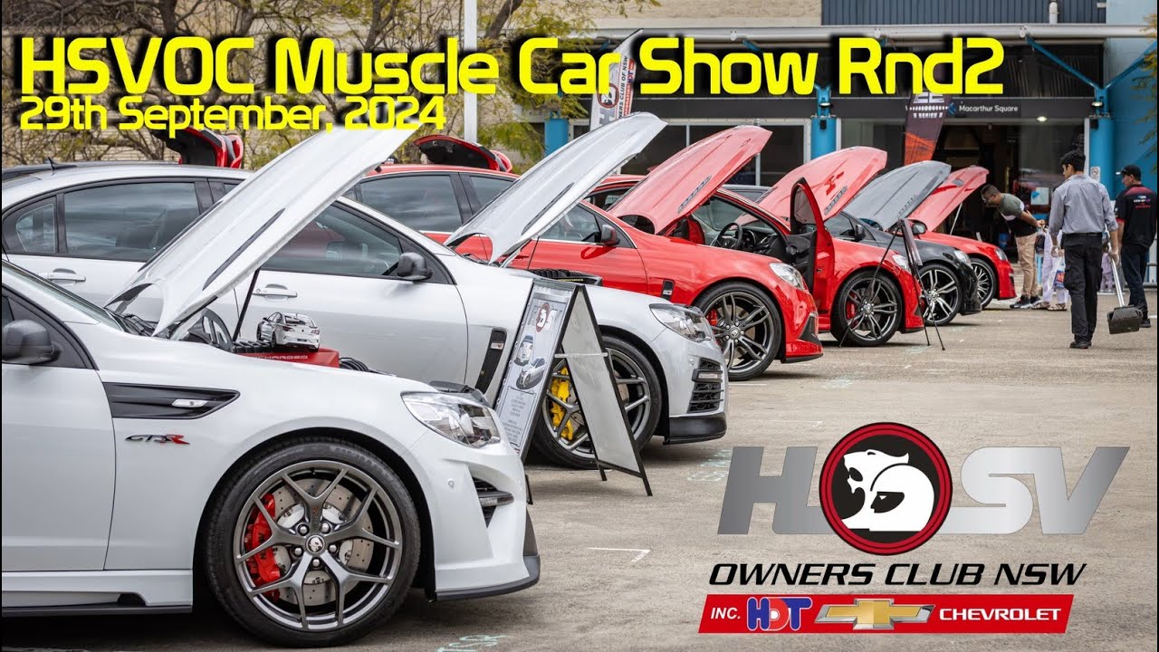 HSV Owners Club of NSW Muscle Car Shows Rnd2, 2024
