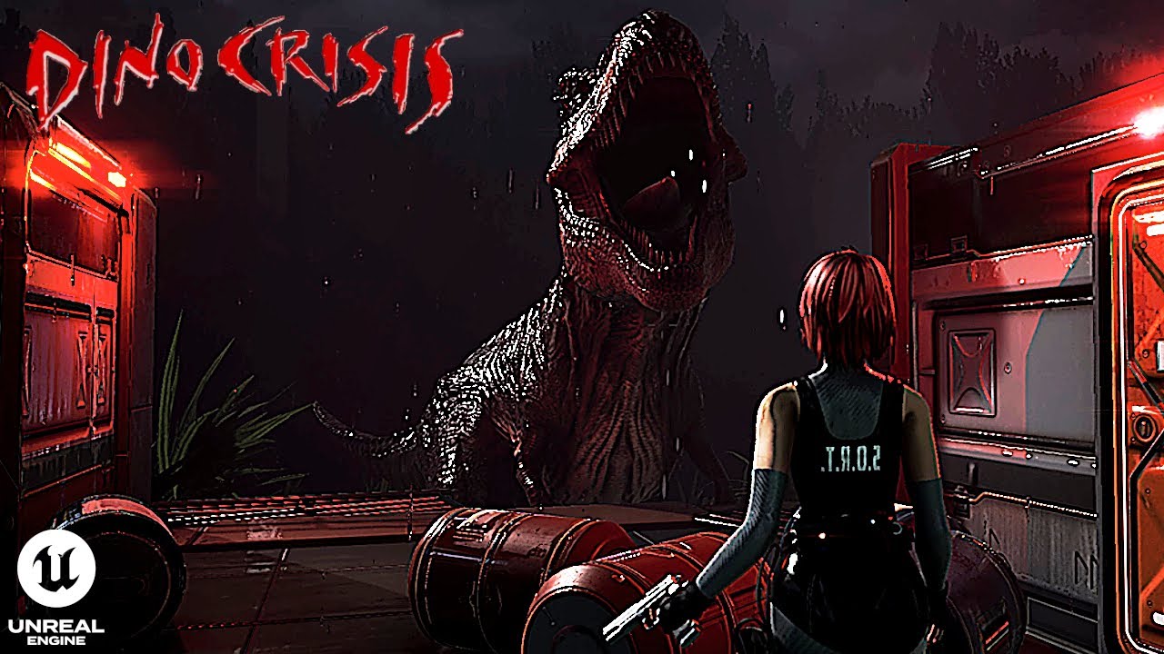 DINO CRISIS REMAKE Gameplay Demo 4K (No Commentary)