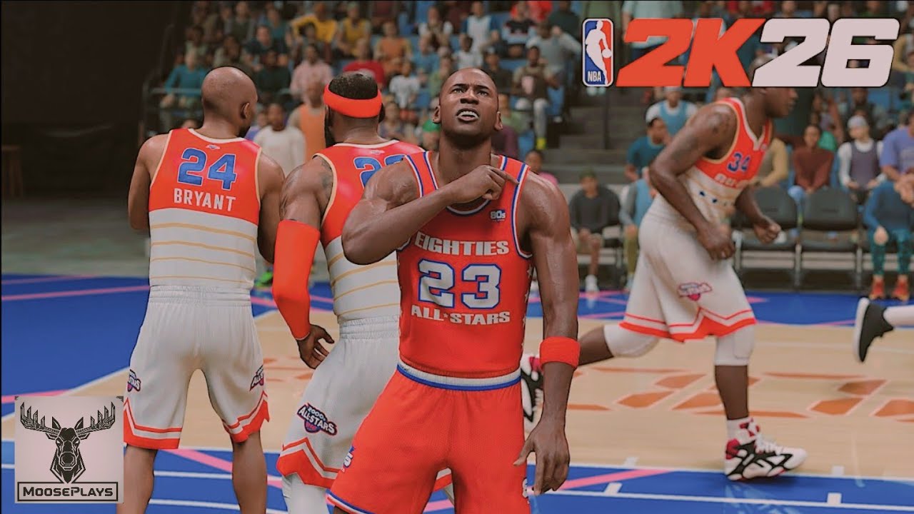 NBA 2K26 - 80's ALL-STARS vs 2000's ALL-STARS - All-Stars Match | Full Match Gameplay